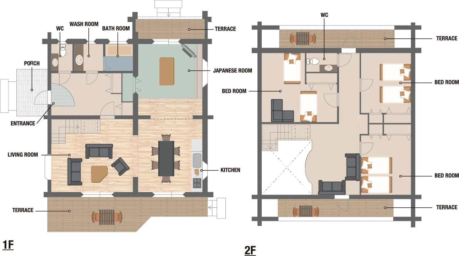 Suite Villa Hakone Sengokuhara Canadian Log Σπίτι διακοπών